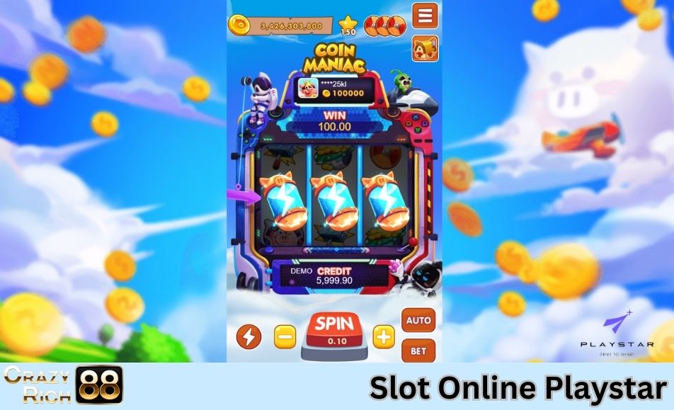 slot online playstar crazyrich88 CR88 